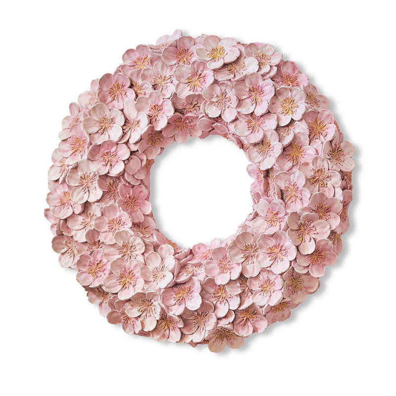 Kunstblume Kranz Garlan rosa, Mirabeau, Höhe 6.0 cm