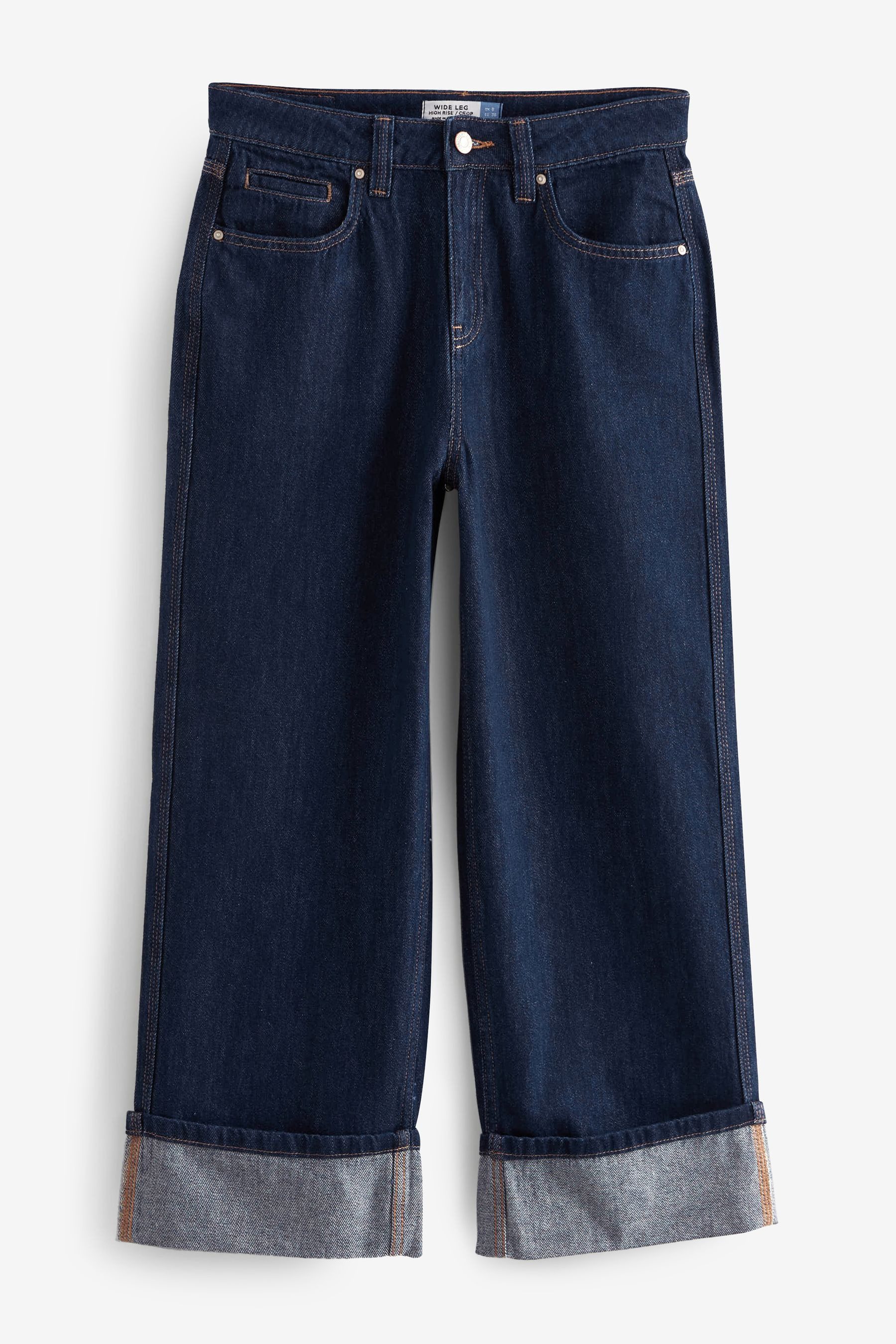 Next Weite Jeans Verkürzte Jeans,weites Bein günstig online kaufen
