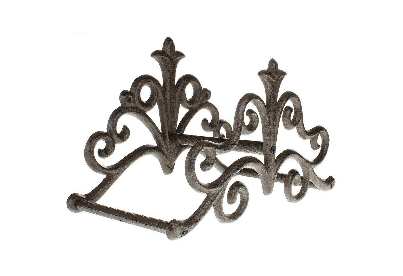 Thumbnail - Macosa Home Gartenschlauch-Halter Gusseisen Dunkelrost Schlauchhalter Wandhalter Schlauchhalterung, (Gusseisen rost Schl...