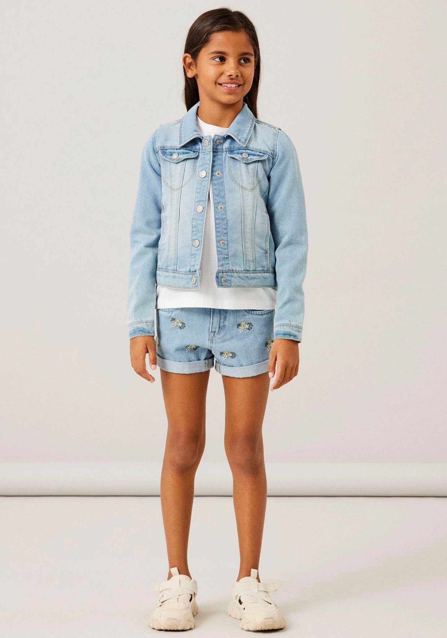 denim JACKET It 2210-SR light NKFSTAR DNM Name blue Jeansjacke