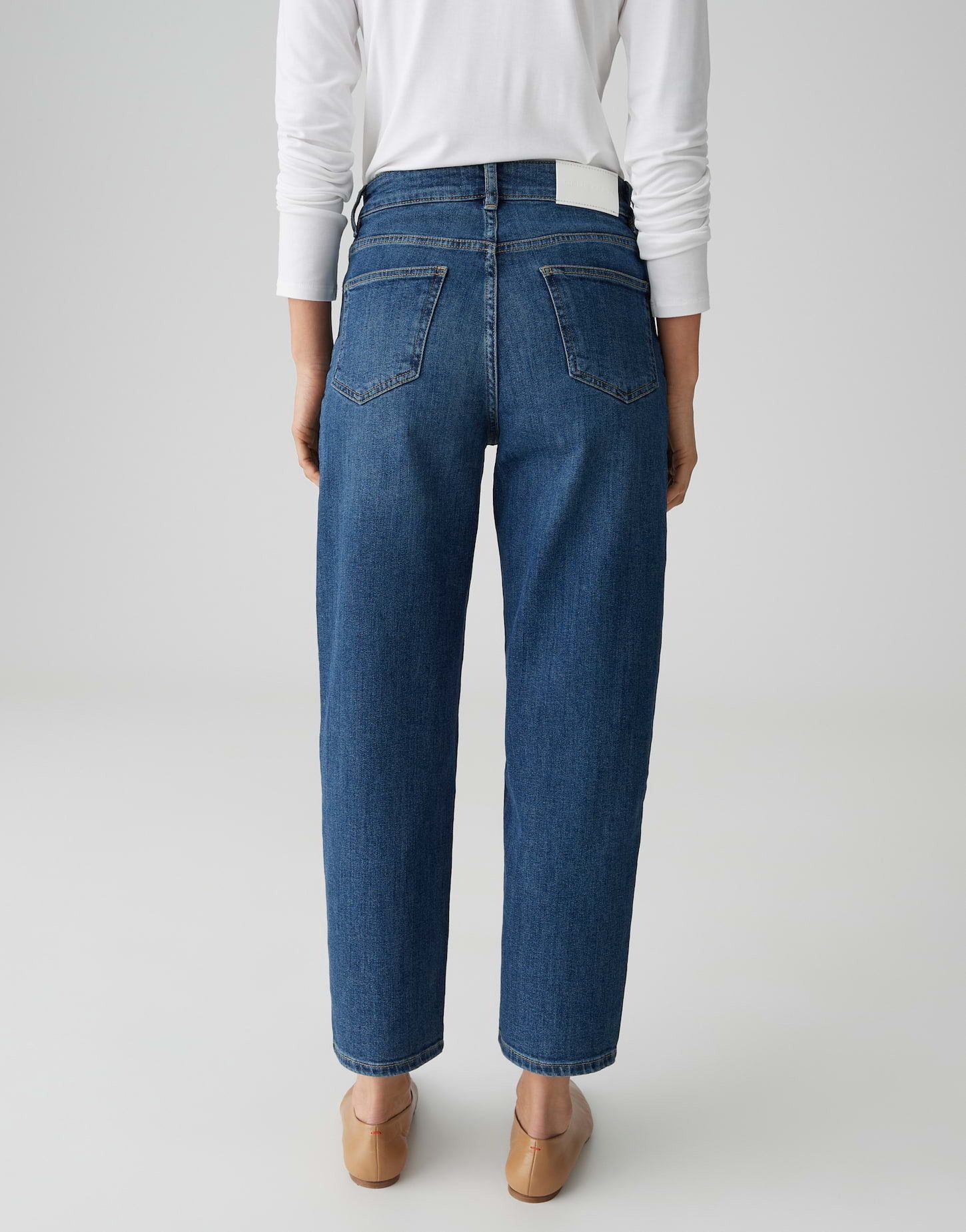 OPUS PANTS Relax-fit-Jeans Melly true Zeitloser Stil mit authentischer Waschung