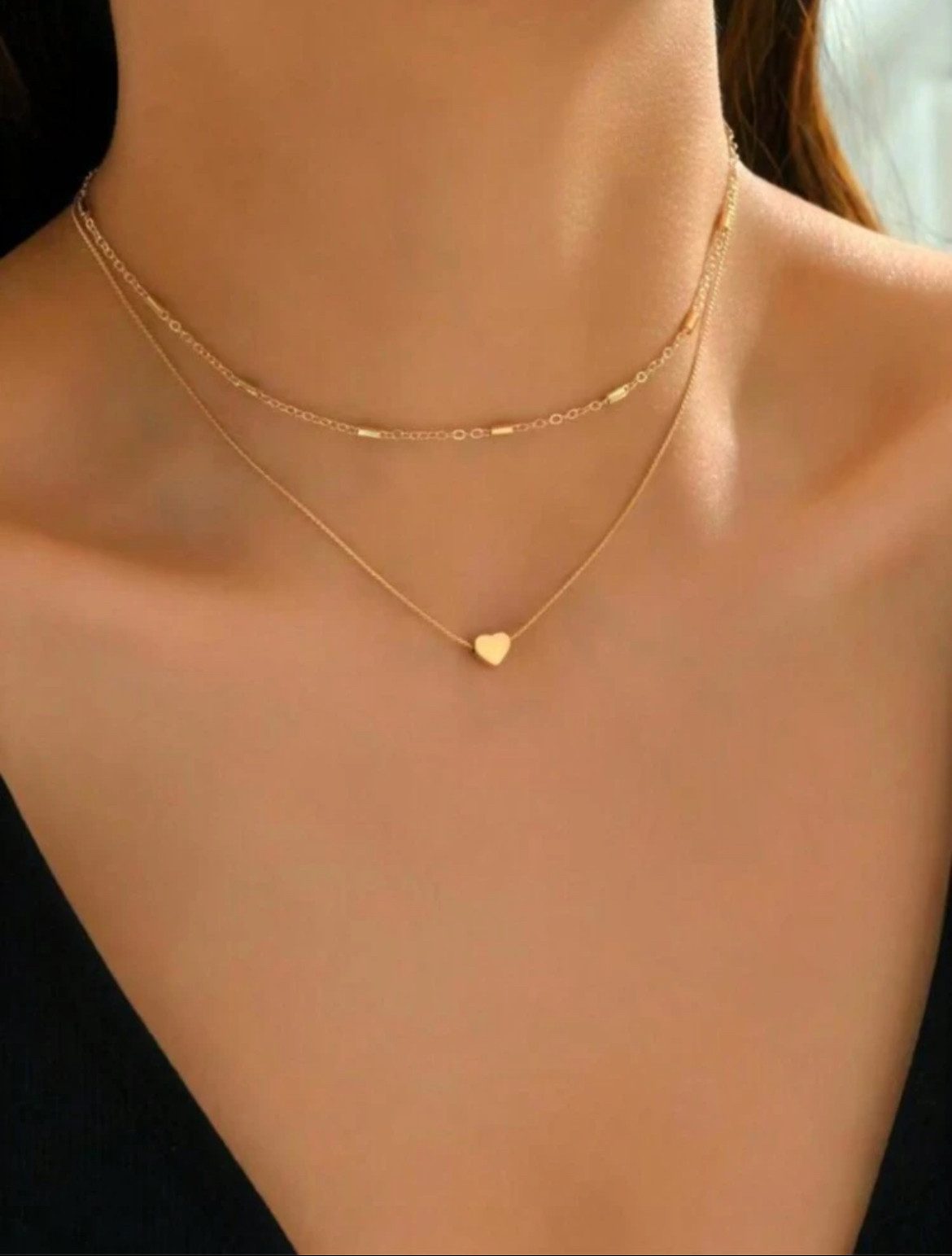 LIMONIA Kette mit Anhänger Doppellagige Kette günstig online kaufen