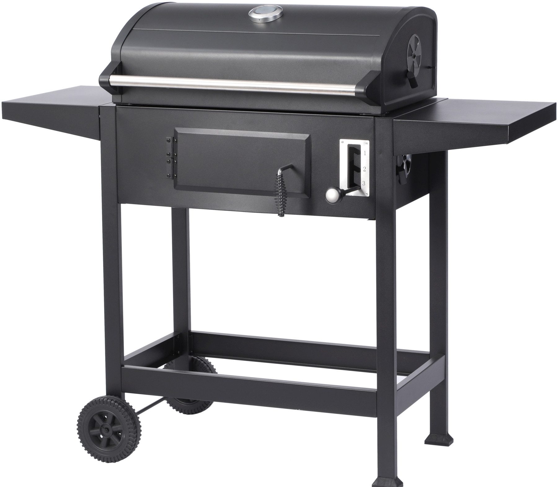 El Fuego Holzkohlegrill Ottawa-S, Grill- und Warmhalteroste emailliert – Bild 2 von 5