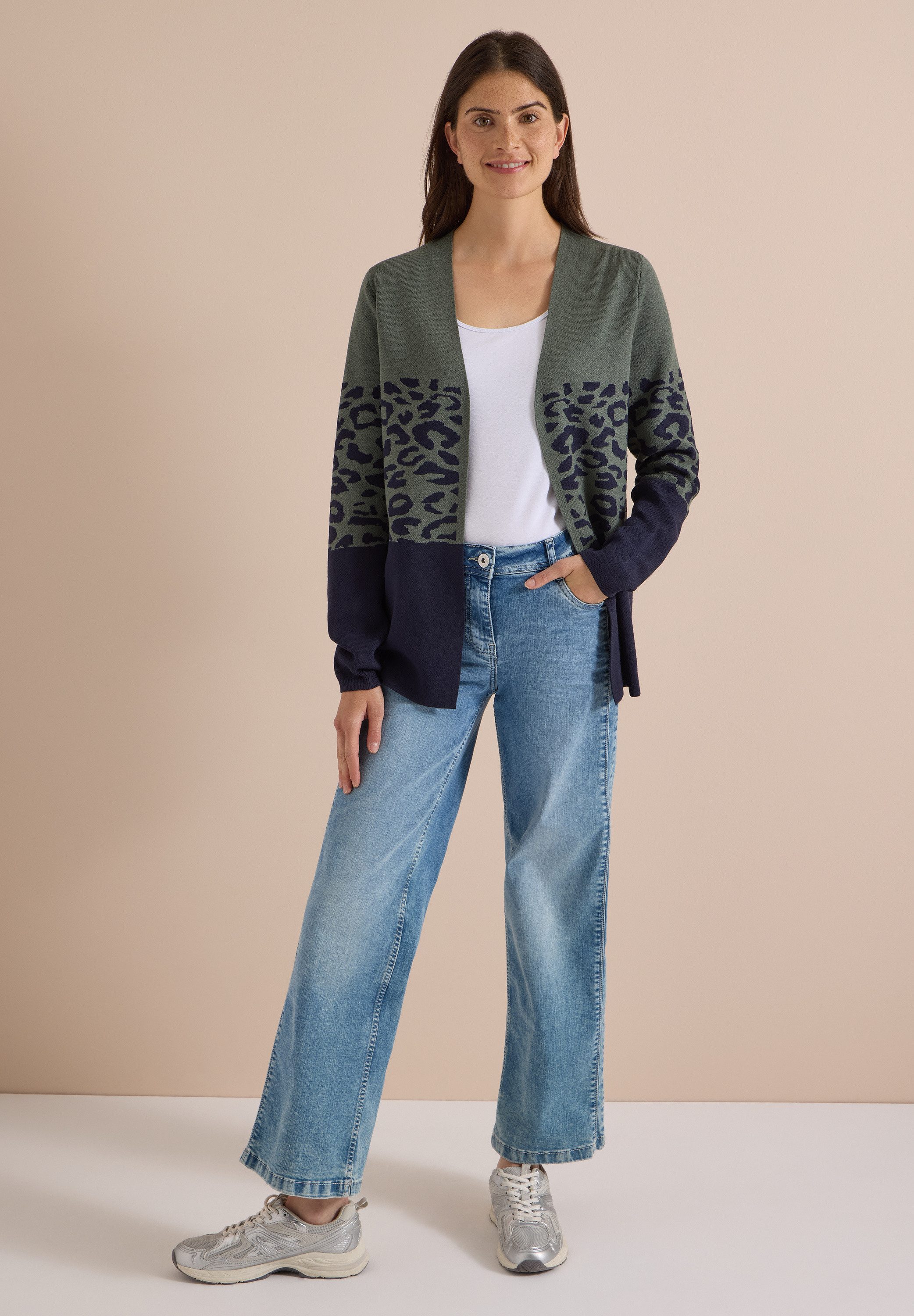CECIL Strickjacke aus softer Viskose