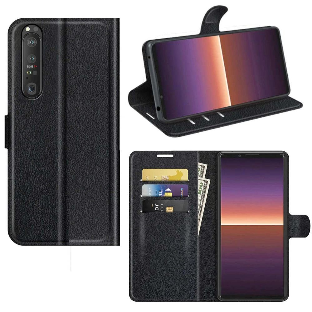 Wigento Handyhülle »Für Sony Xperia 1 III 3. Generation Handy Tasche Wallet  Premium Schutz Hülle Case Cover Etuis Neu Zubehör« online kaufen | OTTO