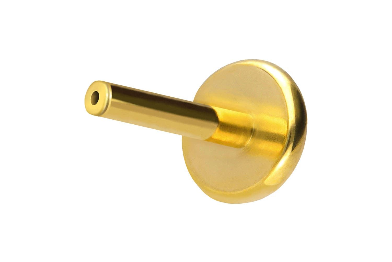 PIERCINGLINE Piercing-Set Titan Labret mit Push Fit ohne Kugel (Labrets, 1-tlg)