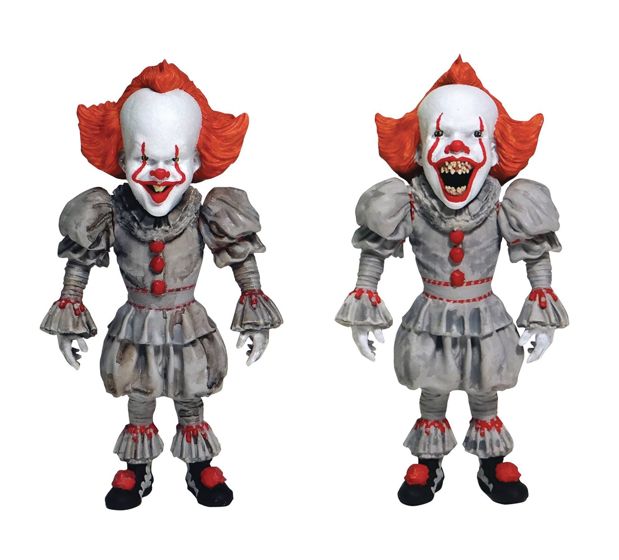 Diamond Select Actionfigur Stephen Kings Es 2 D-Formz Pennywise 5 cm Minifiguren 2er-Pack