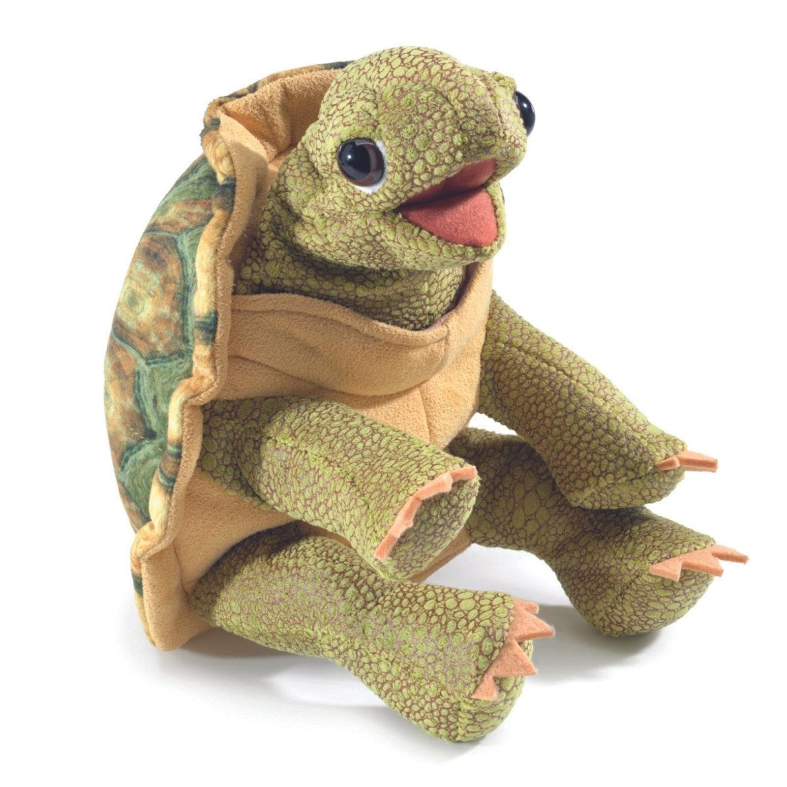Folkmanis Handpuppen Handpuppe Folkmanis stehende Schildkröte günstig online kaufen