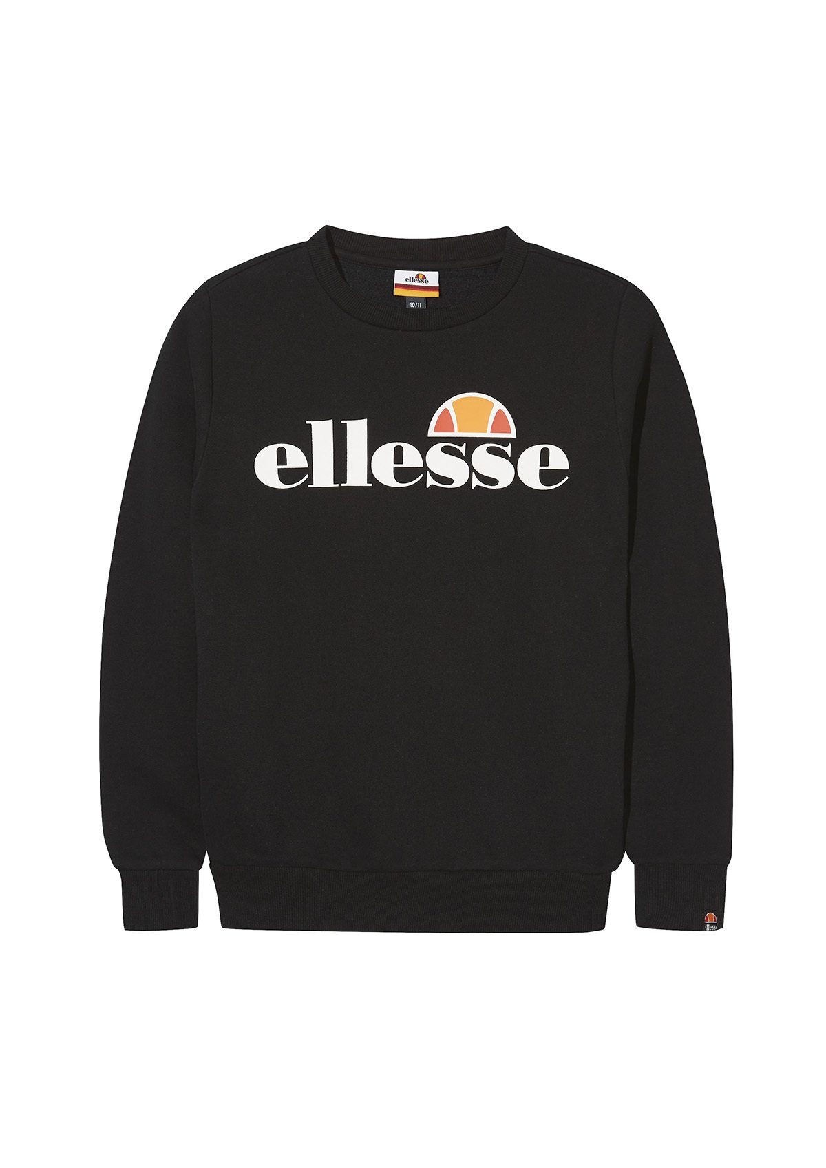 - Mädchen Schwarz Junior SIOBHEN Ellesse Sweater Sweatshirt Sweatshirt