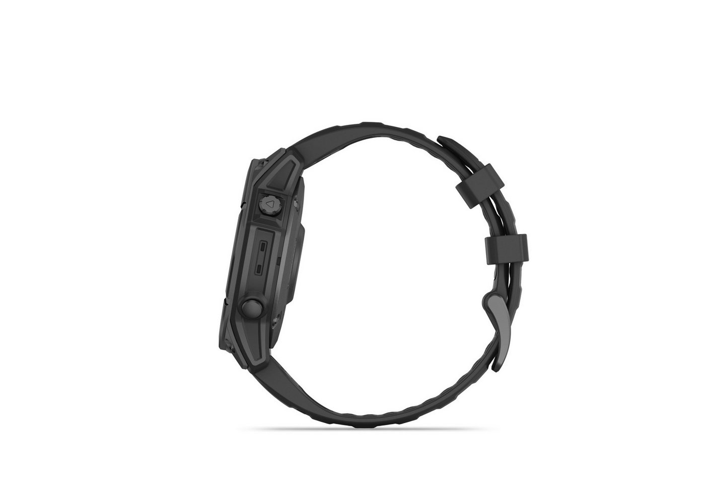 Garmin Fenix E - 47mm Smartwatch (3,3 cm/1,3 Zoll, Garmin) grau|schwarz