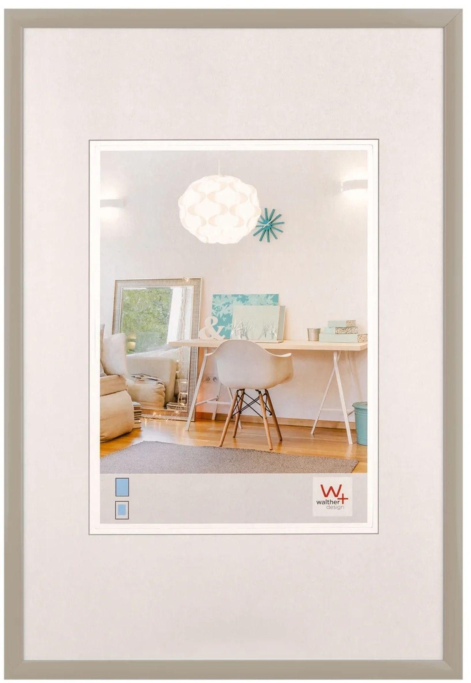 Walther Рамки KV040T New Lifestyle 30x40cm grau