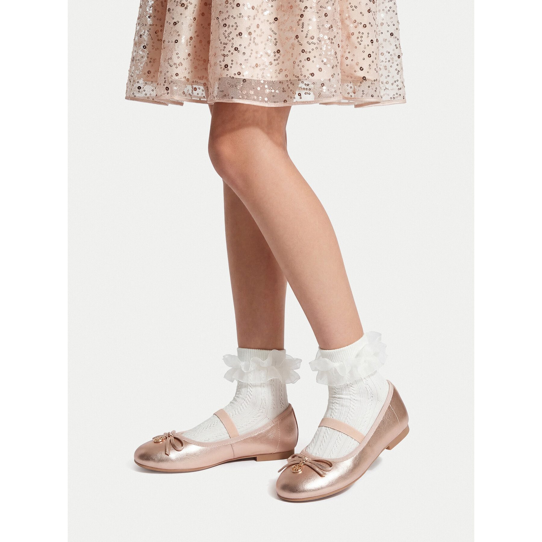 Guess Kids Guess Kids Mädchen Ballerinen 5906751844830 Golden Ballerina