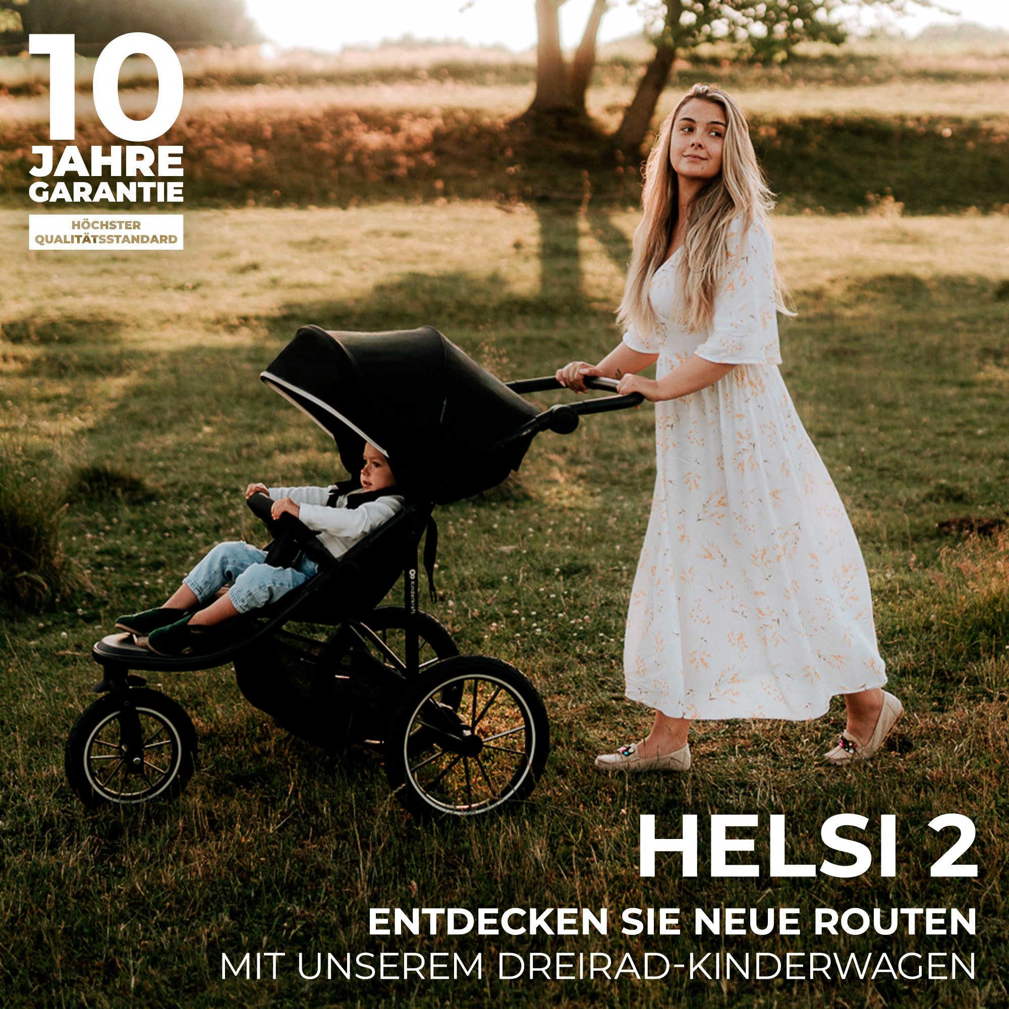Kinderkraft Kombi-Kinderwagen HELSI 2