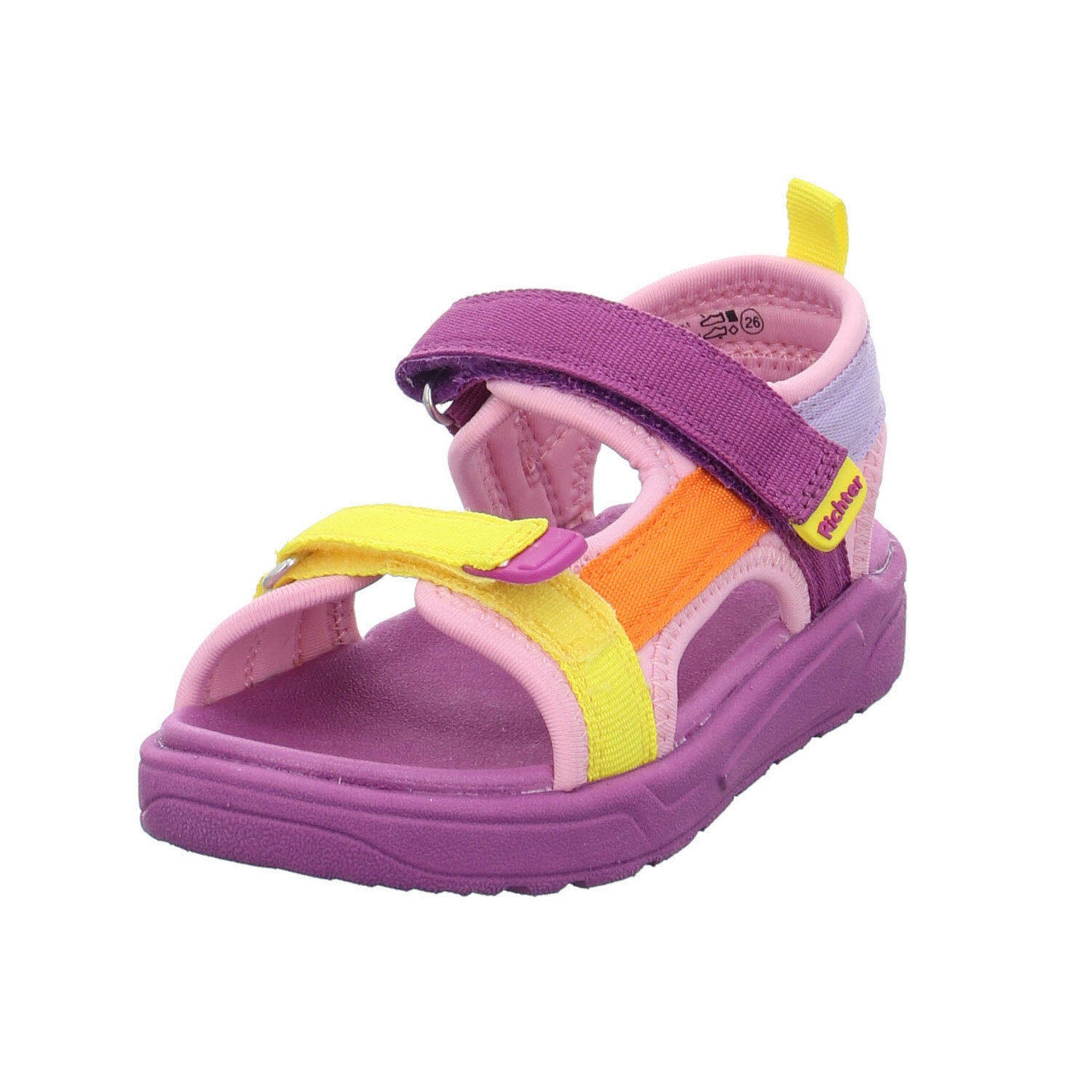 Schuhe Sandalen pink/pine Kinderschuhe Richter Mädchen Sandale Textil Sandale