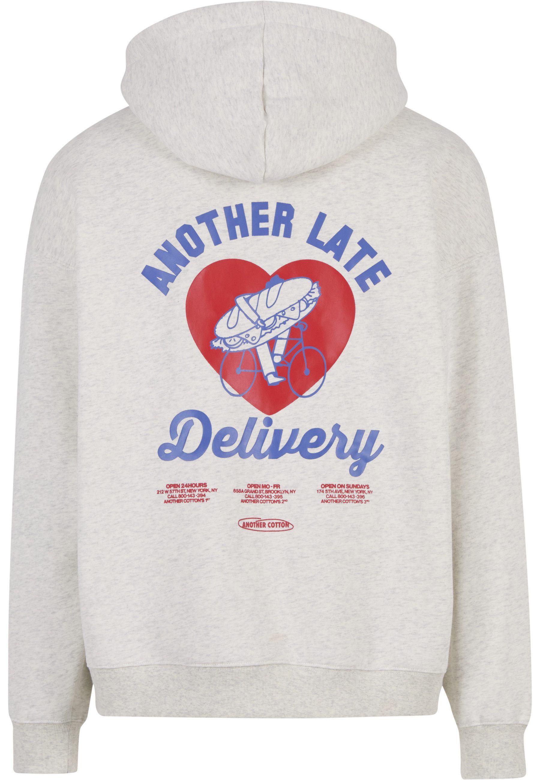 Another Cotton Lab Kapuzensweatshirt Another Cotton Lab Late Delivery Hoodie (1-tlg)