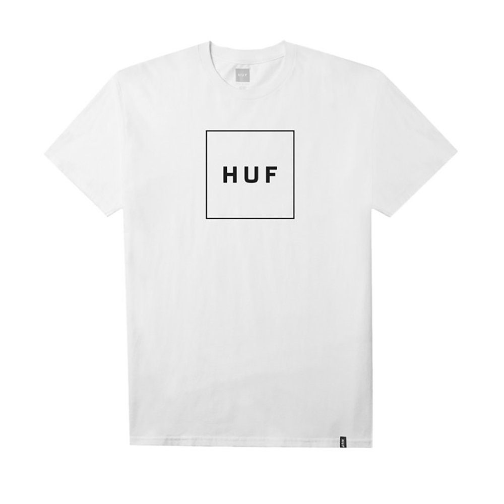Box T-Shirt - Logo white HUF
