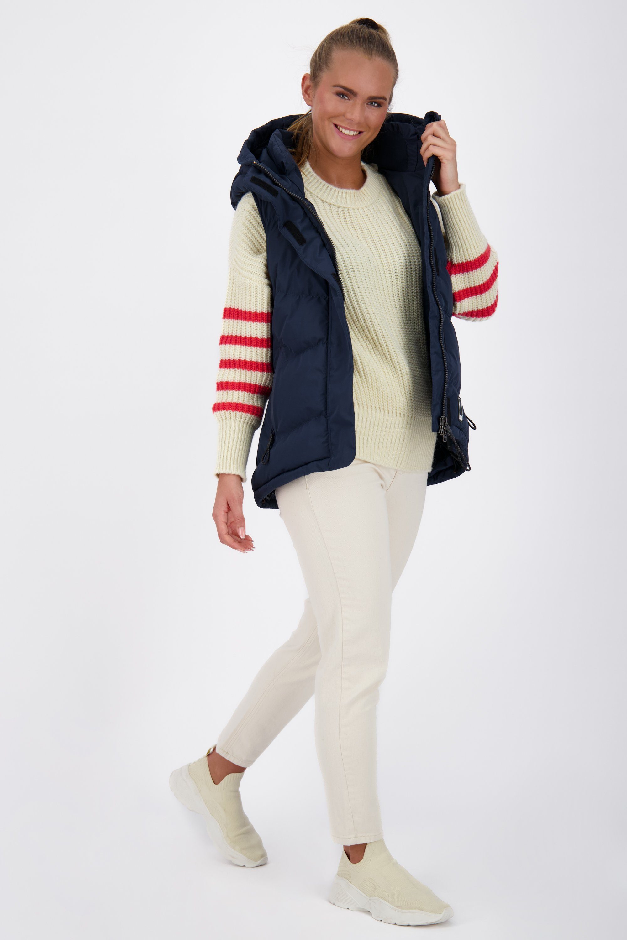 Alife & Kickin Steppweste JunisAK Damen A Steppweste Vest marine