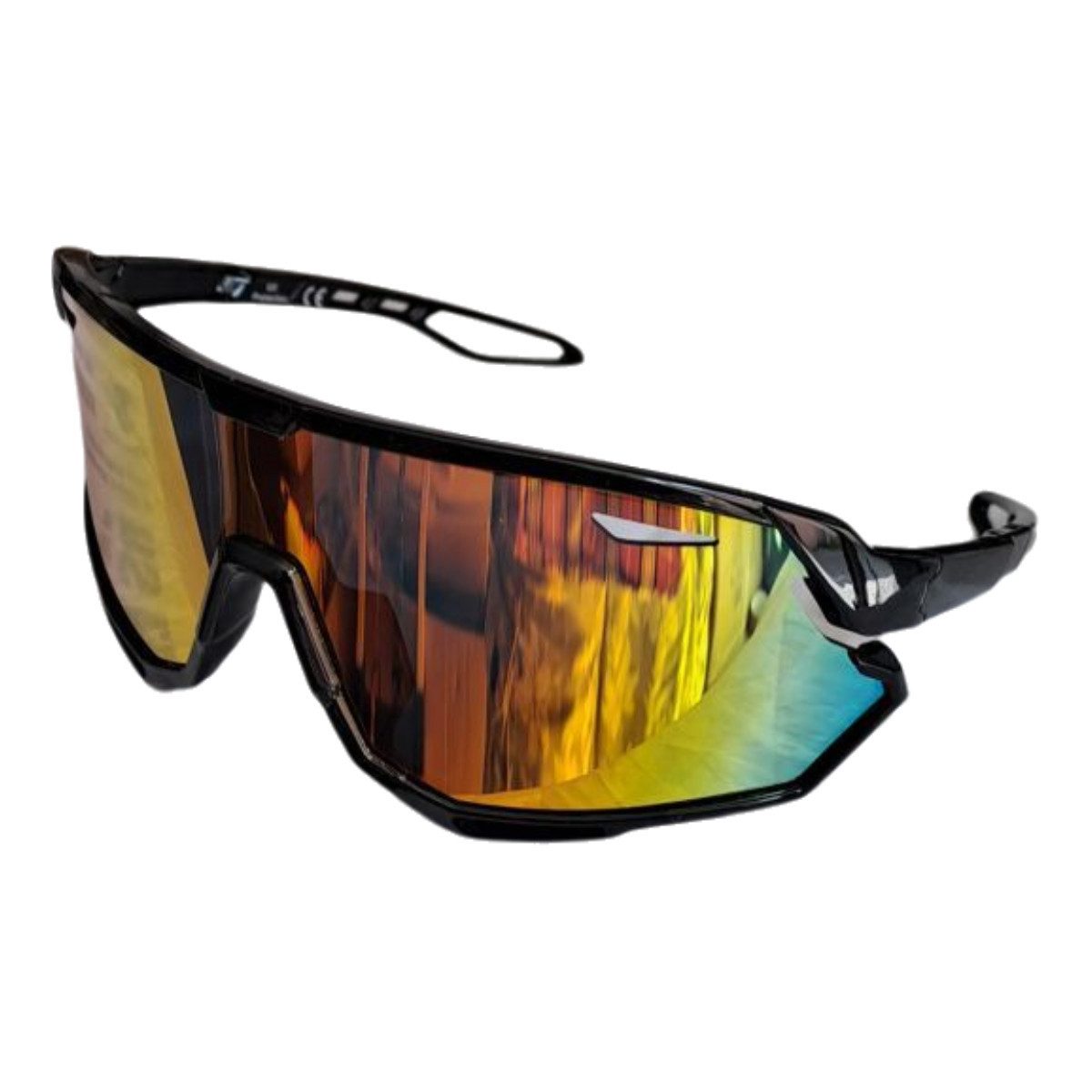 emeco Sonnenbrille Kinder Sonnenbrille Radbrille Sportbrille Fahrrad Brille LS5056 SCHWAR