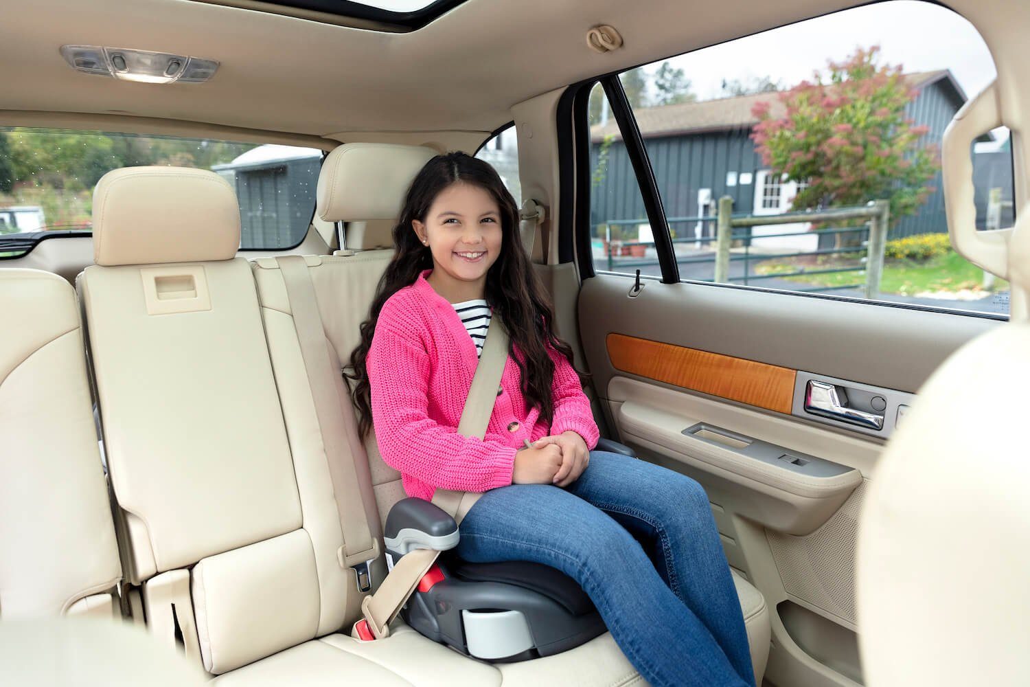 Graco Autokindersitz Graco Sky - - Basic Booster Farbe: Opal Kindersitzerhöhung R44