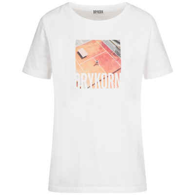 Drykorn Kurzarmshirt T-Shirt ANSIA mit Front-Print