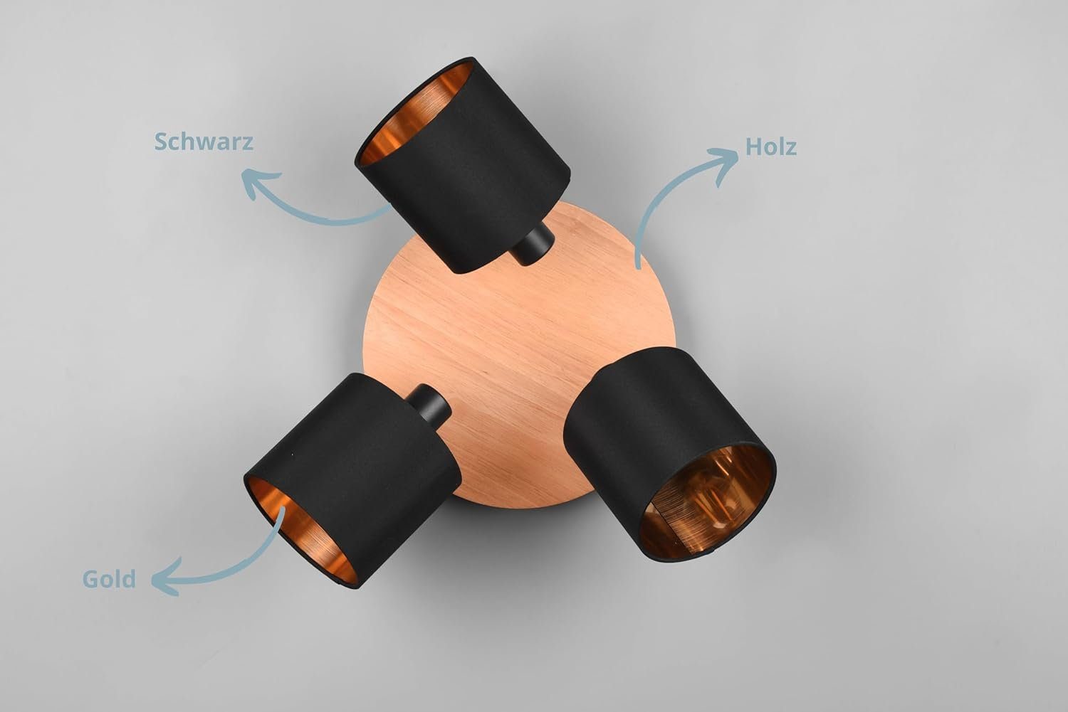 lightling Deckenleuchten Benny, ohne Leuchtmittel, modern günstig online kaufen