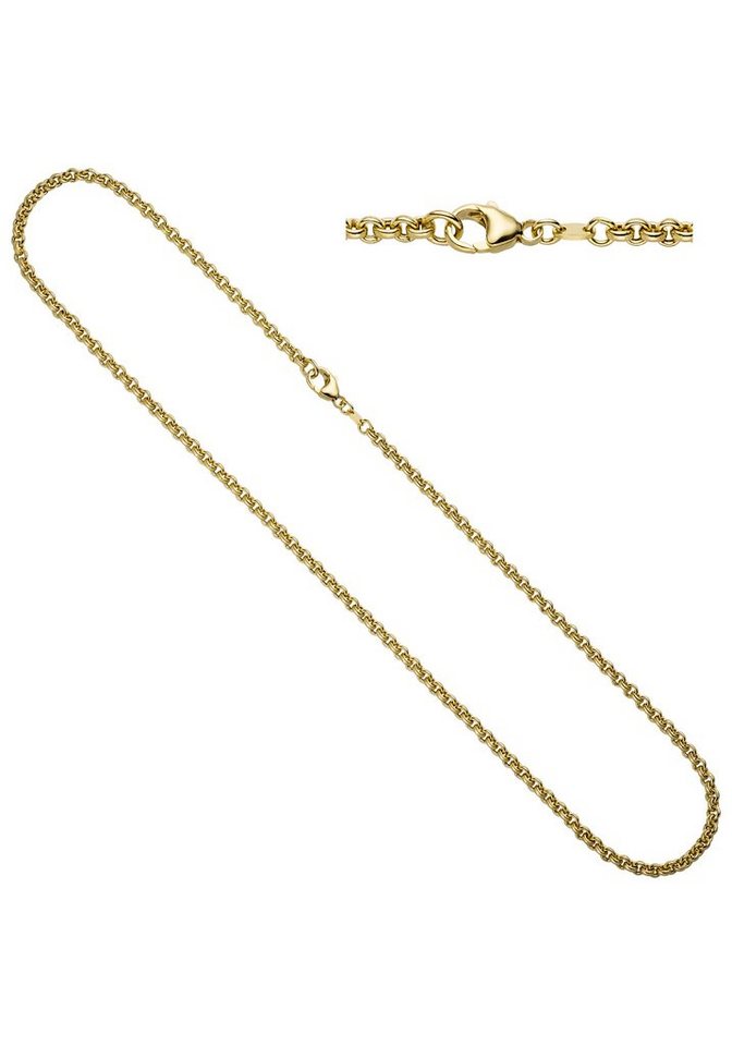 JOBO Goldkette, Erbskette 585 Gold 45 cm... JOBO Goldkette, Erbskette 585 Gold 45 cm...