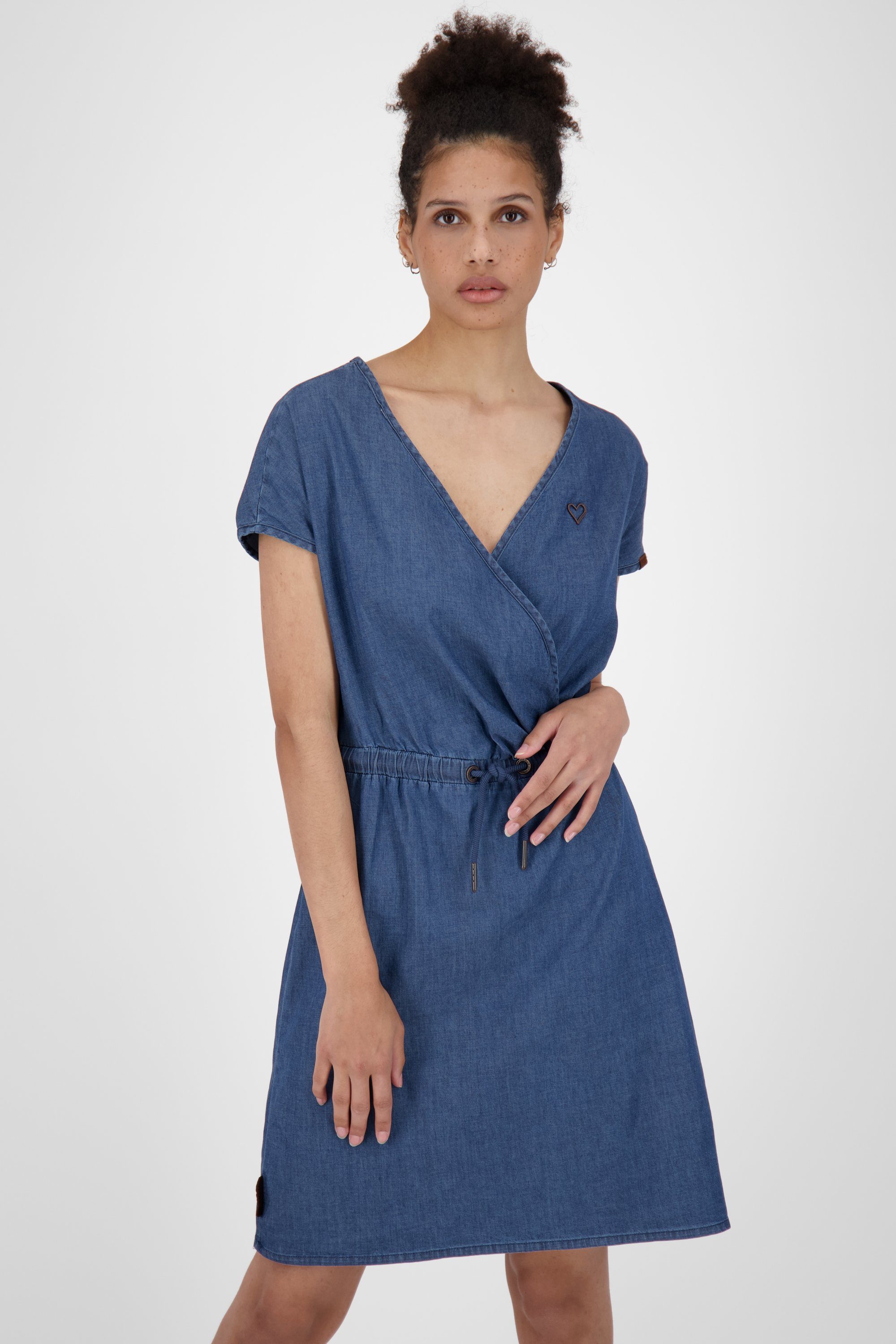 Alife & Kickin Sommerkleid "Damen OrnellaAK DNM" günstig online kaufen
