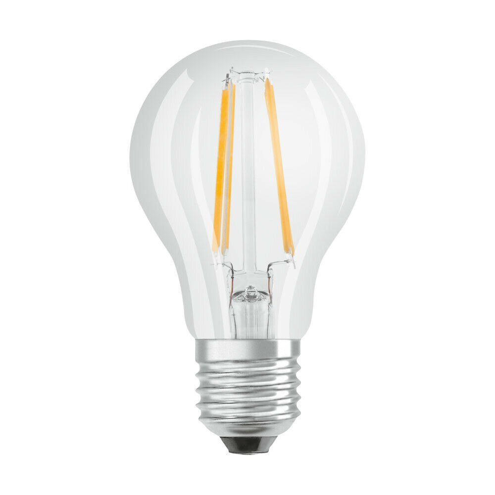 Ledvance LED-Leuchtmittel Osram LED E27 6.5W Tageslichtsensor, Neutralweiß E27, Neutralweiß A60 Filament =60W Klar