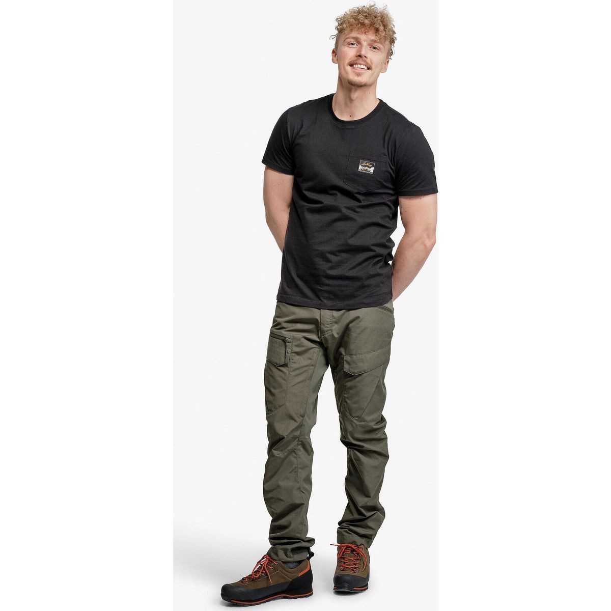 Lundhags Outdoorhose Fulu Cargo Stretch Hybrid Pant M Vielseitige Outdoor-Hose für Herren mit erstklassigem Komfort, Schutz
