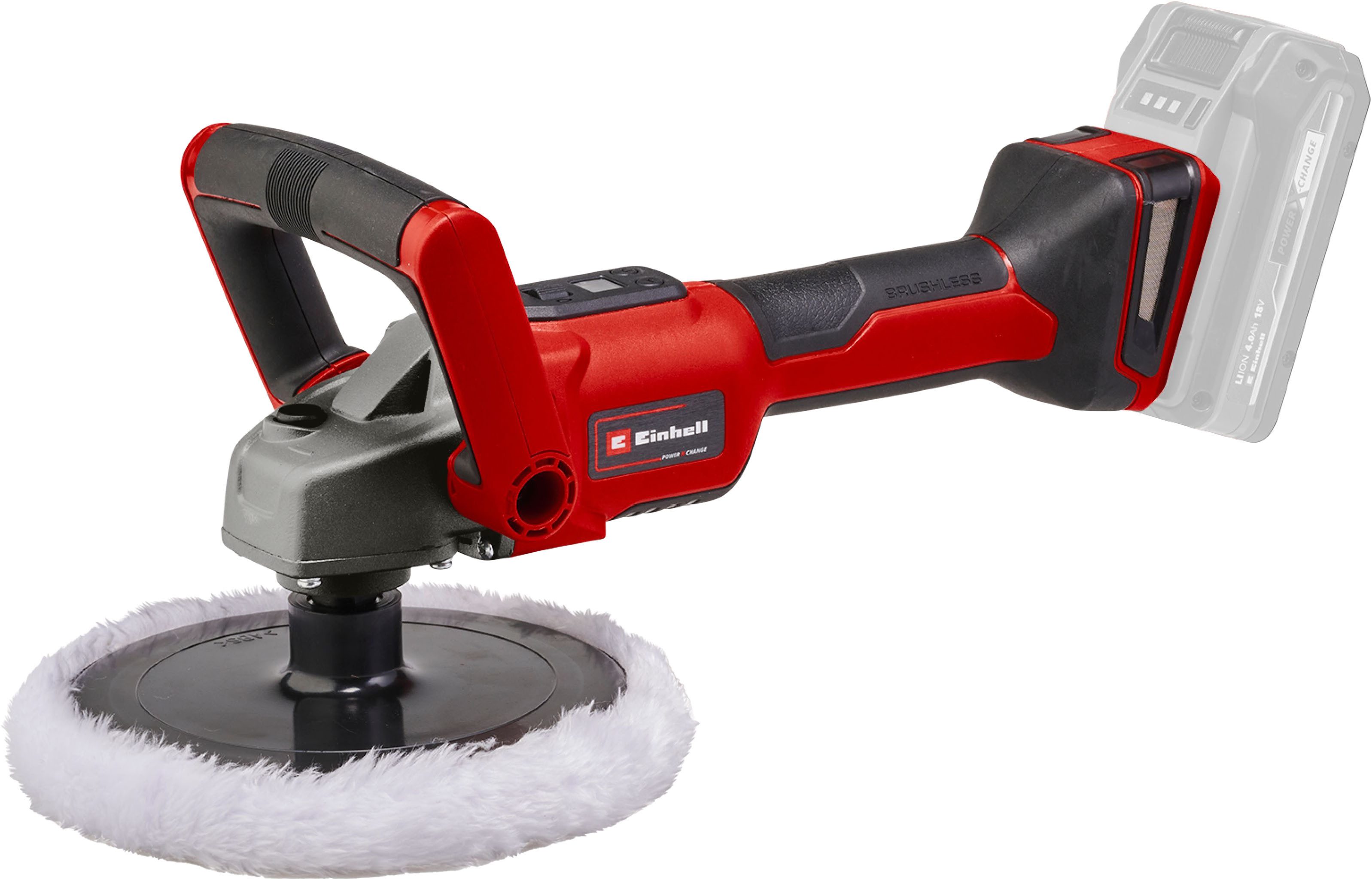 Einhell Akku-Poliermaschine CE-CP 18/180 Li E-Solo, Power X-Change, ohne Akku und Ladegerät