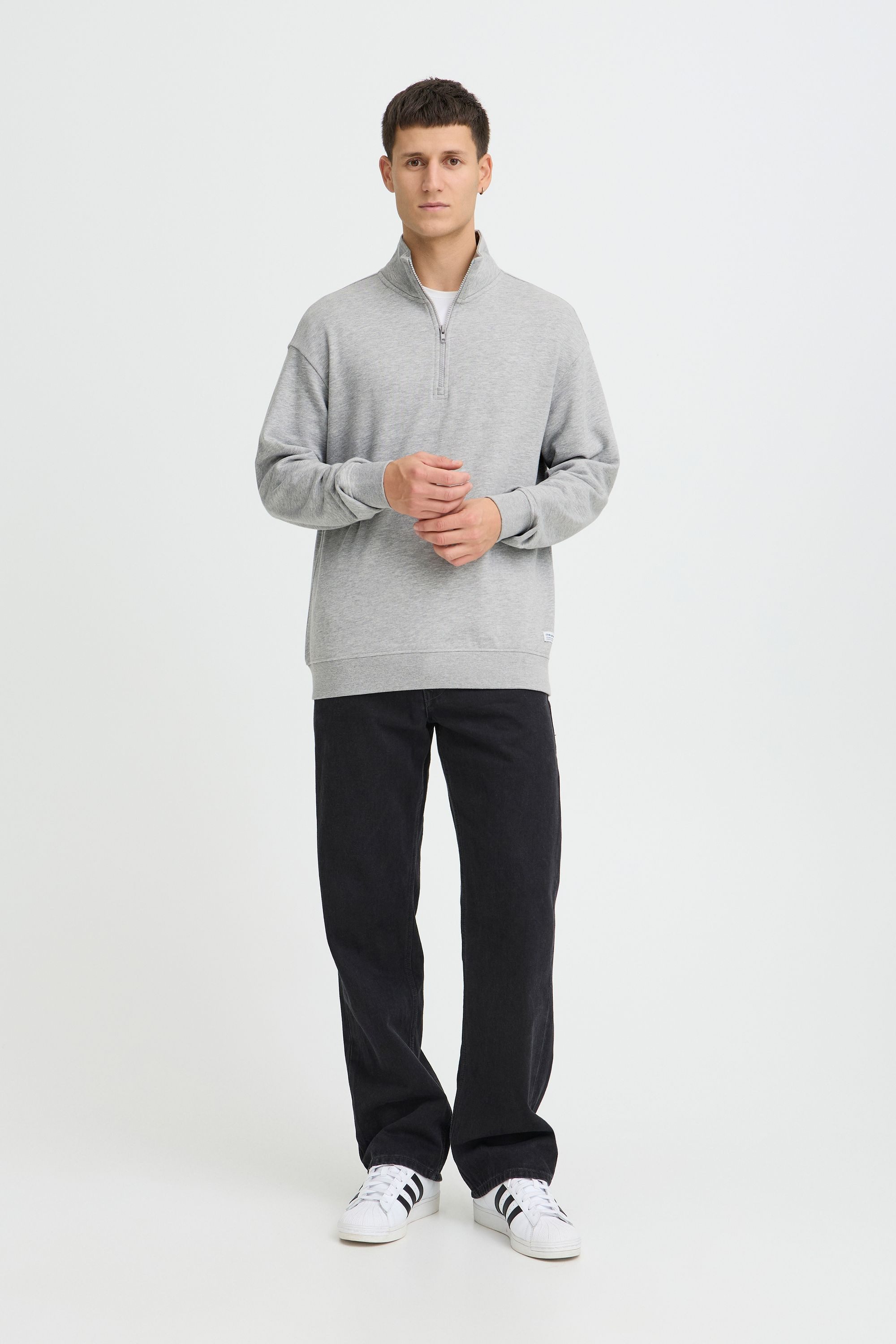 Blend Longpullover BHBriso Klassischer Sweat-Troyer