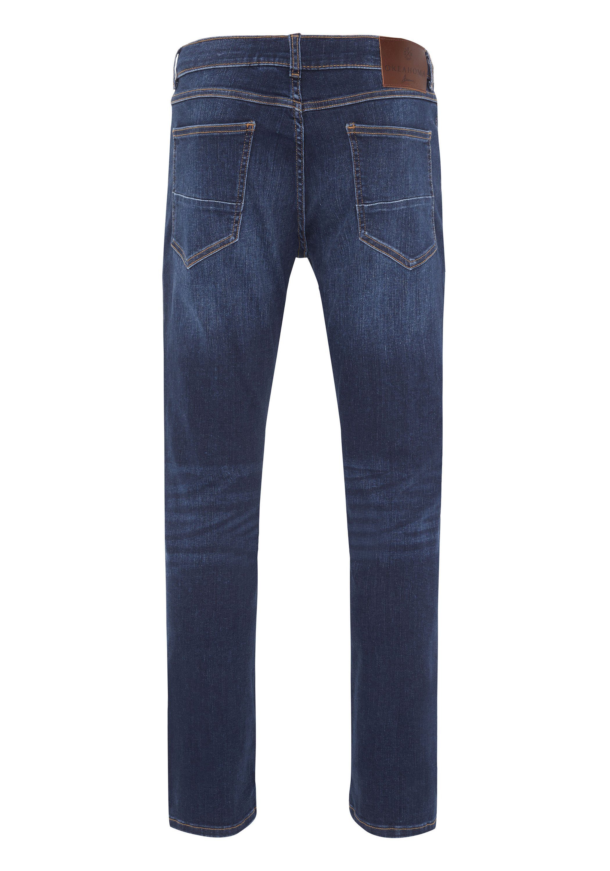 Slim-fit-Jeans Jeans Oklahoma weichem aus Denim