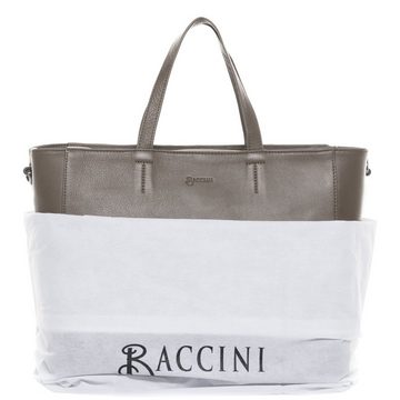 BACCINI Schultertasche Leder Henkeltasche Damen RENA, Ledertasche Echtleder für Damen, Henkeltasche taupe