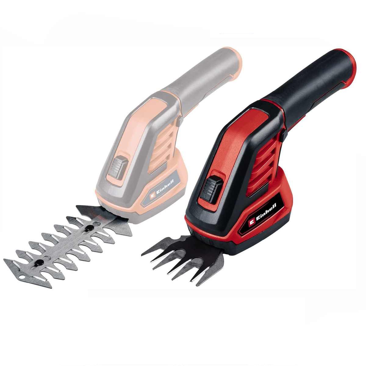 Einhell Akku-Gras- und Strauchscherenset Strauchschere GC-CG 3,6/70 Li WT (3,6 V, 2,0 Ah Li-Ion Akku