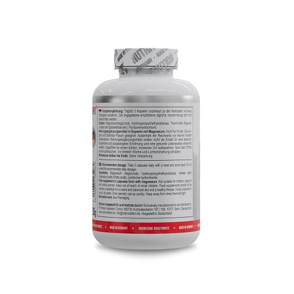MST Nutrition MST - Magnesium Bisglycinat + Chelate 240 Kapseln, 240 St.