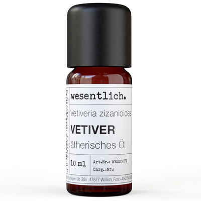 wesentlich. Duftlampe Vetiver 10ml - ätherisches Öl