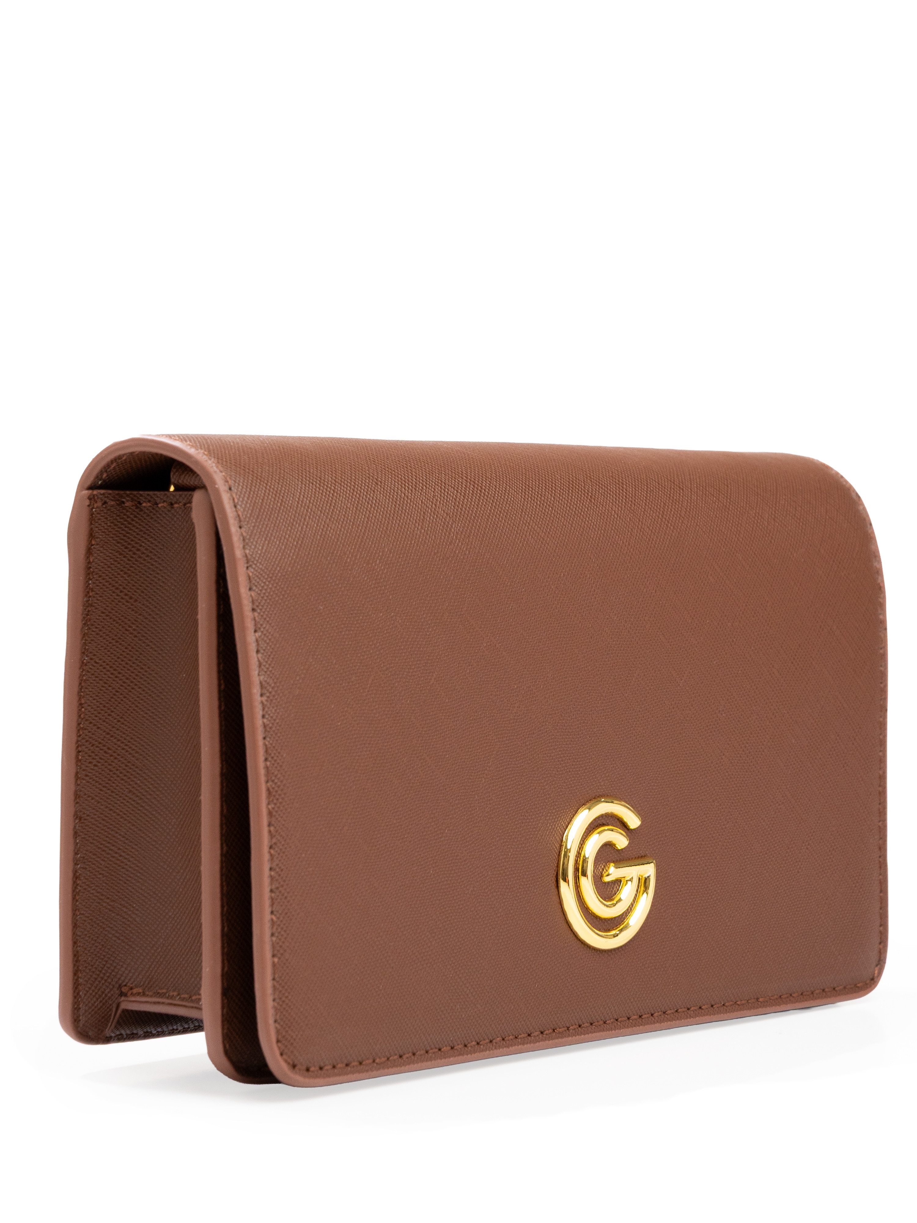 GABRIELLA G By Gabriella Gucci Geldbörse QUEEN, Damen Portemonnaie, Geldbeutel, Scheintasche mit Kette