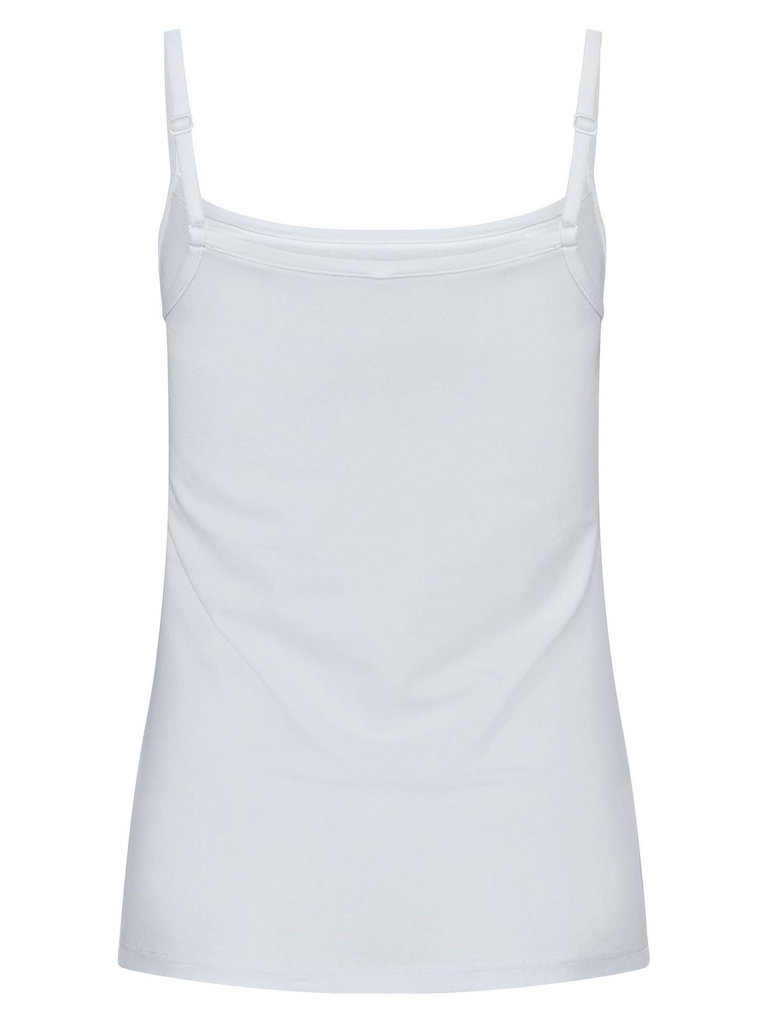 Skiny Spaghettitop Cotton Essentials (2-tlg) Spaghetti Top, Camisole, Cami Top