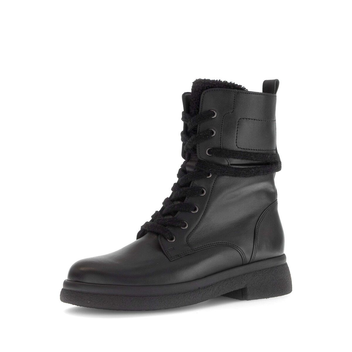 Gabor Schnürstiefelette Materialmix Leder/Lederimitat Schnürstiefelette günstig online kaufen