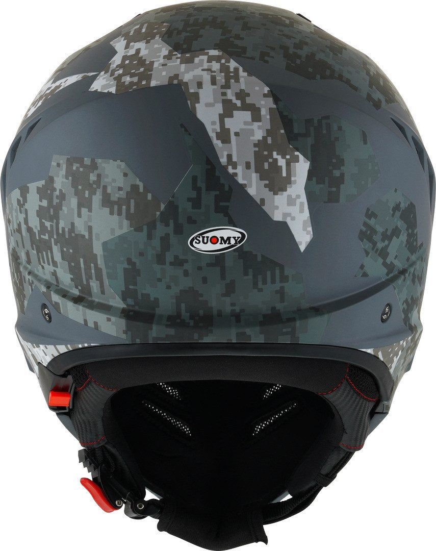 Suomy Motorradhelm Armor Urban Squad Jethelm, integriertes Sonnenvisier