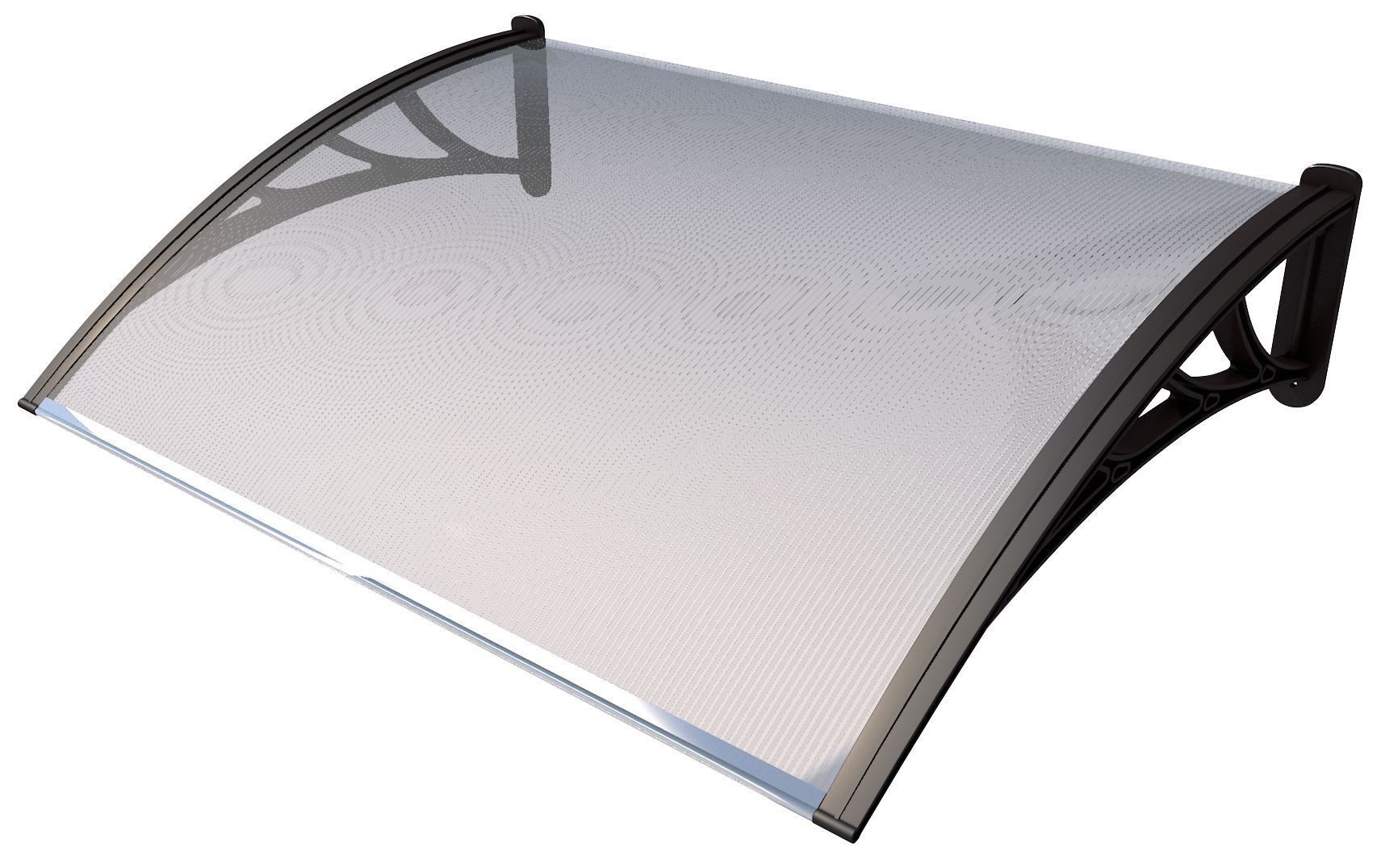 Starhome Pultvordach Eco für Haustüre / Überdachung / Maße: 120 x 80 x 35 cm