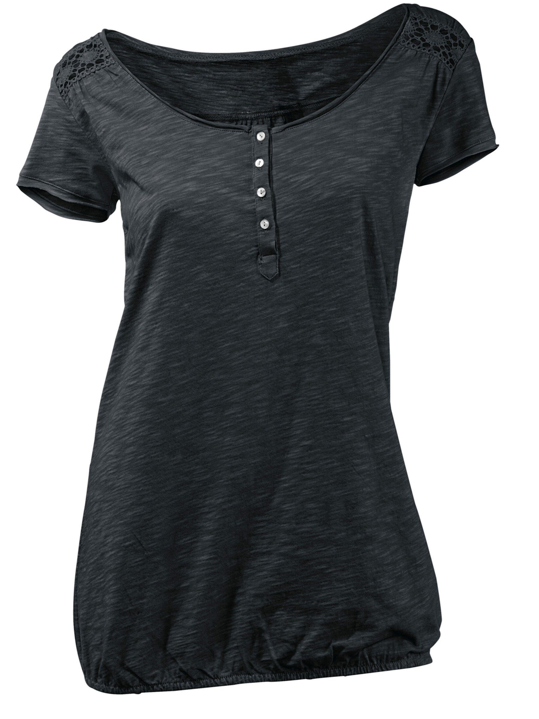 heine T-Shirt Rundhals-Shirt Kurzarm
