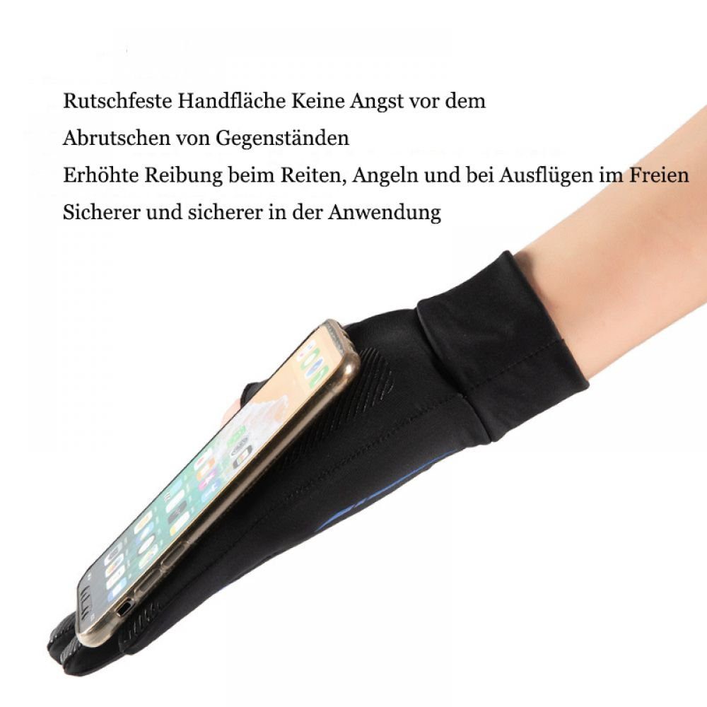 Sonnenschutz Handschuhe Anti UV Fingerlose GelldG Handschuhe Schutz, Handschuhe