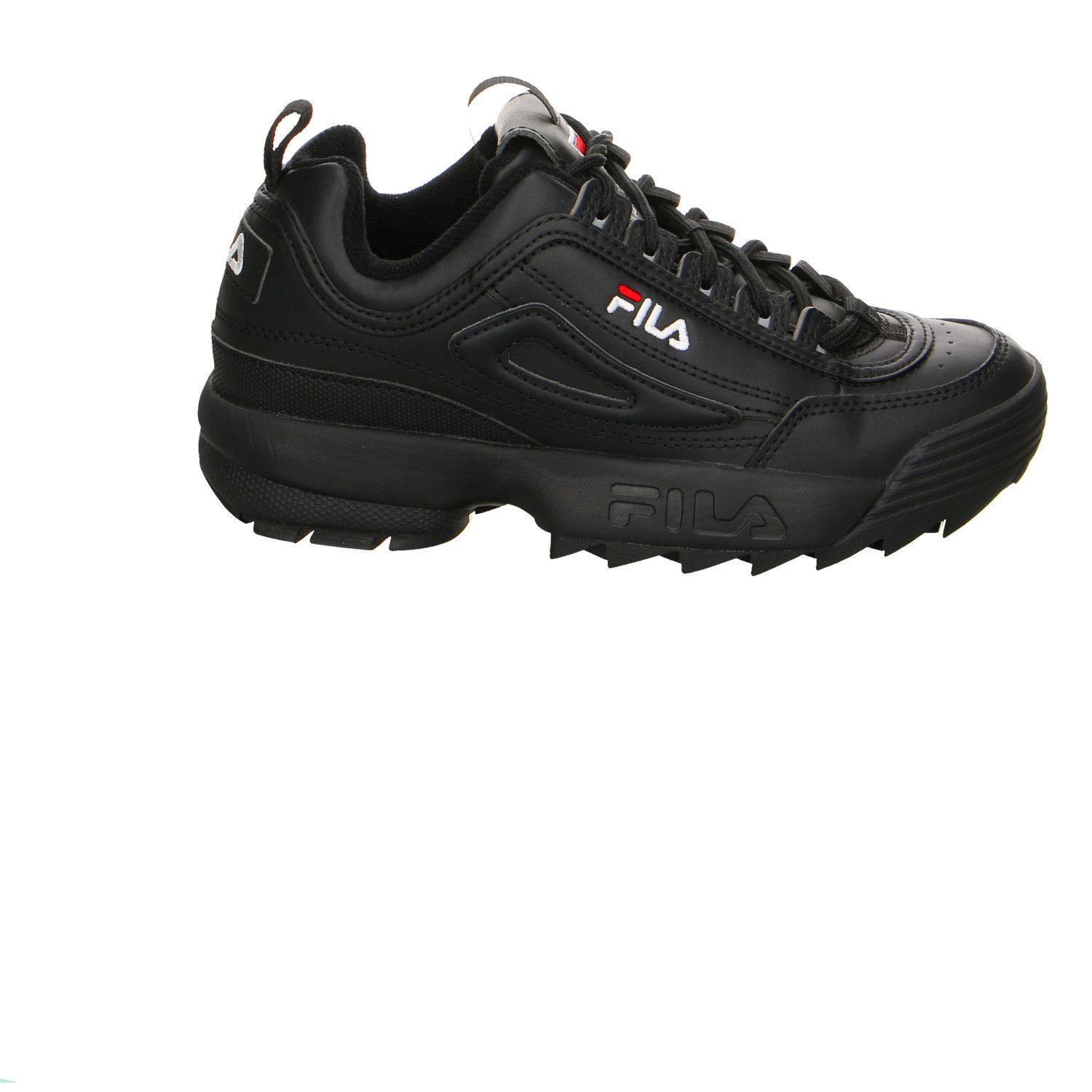 Fila Fila Disruptor Low Synthetik Sneaker schwarz Schnürschuh günstig online kaufen