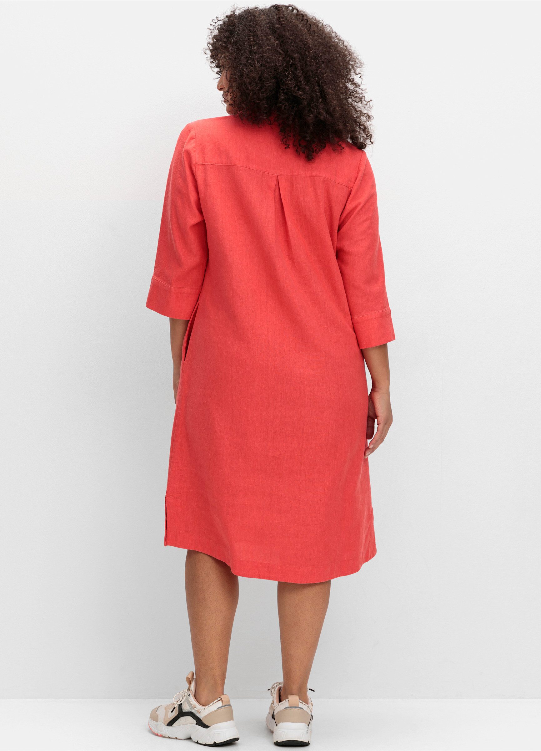 Sheego Etuikleid Blusenkleid 3/4-Arm günstig online kaufen