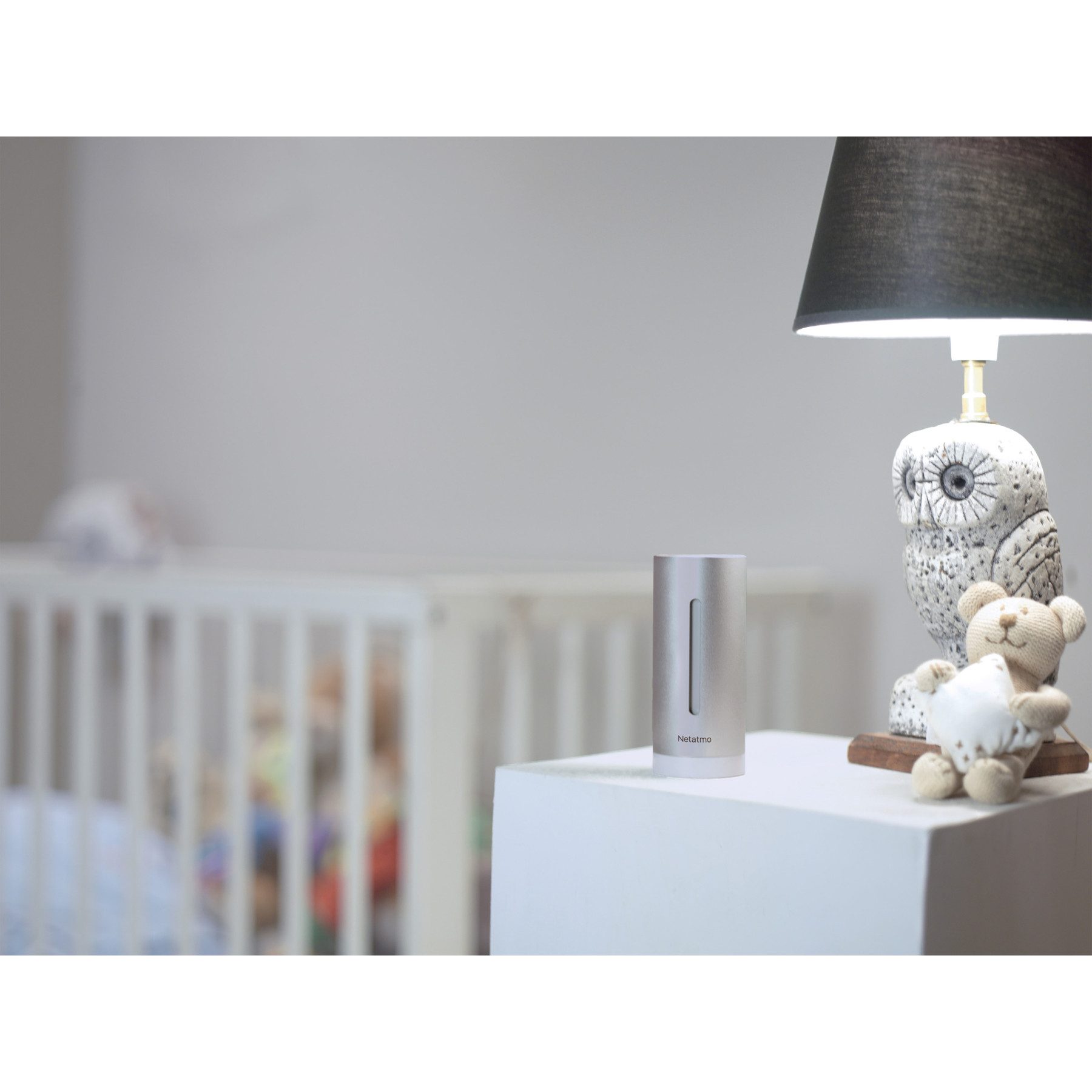 Netatmo NETATMO Zusatzsender NIM01-WW, silber, innen Innenwetterstation