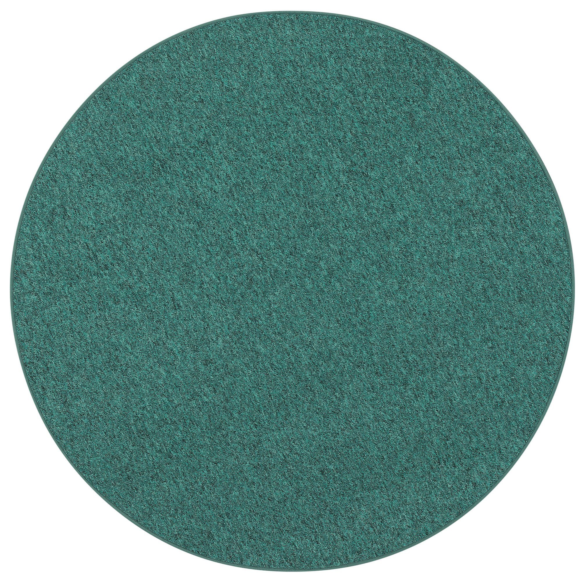 Snapstyle Veloursteppich Feinschlingen Velour Teppich Strong Rund, Rund, Höhe: 5 mm – Bild 2 von 5