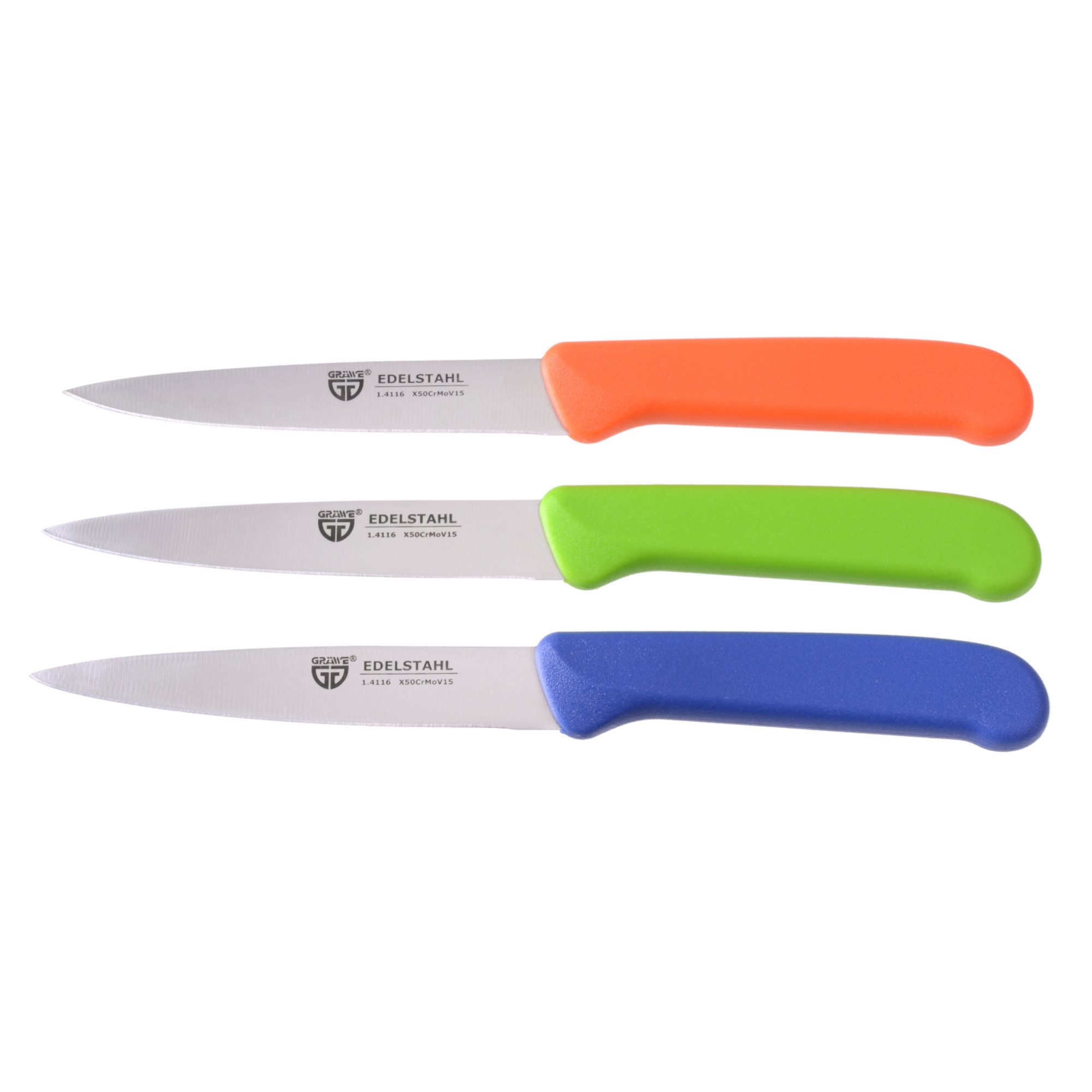 GRÄWE Allzweckmesser GRÄWE Овощные ножи 3 Stück, Edelstahl