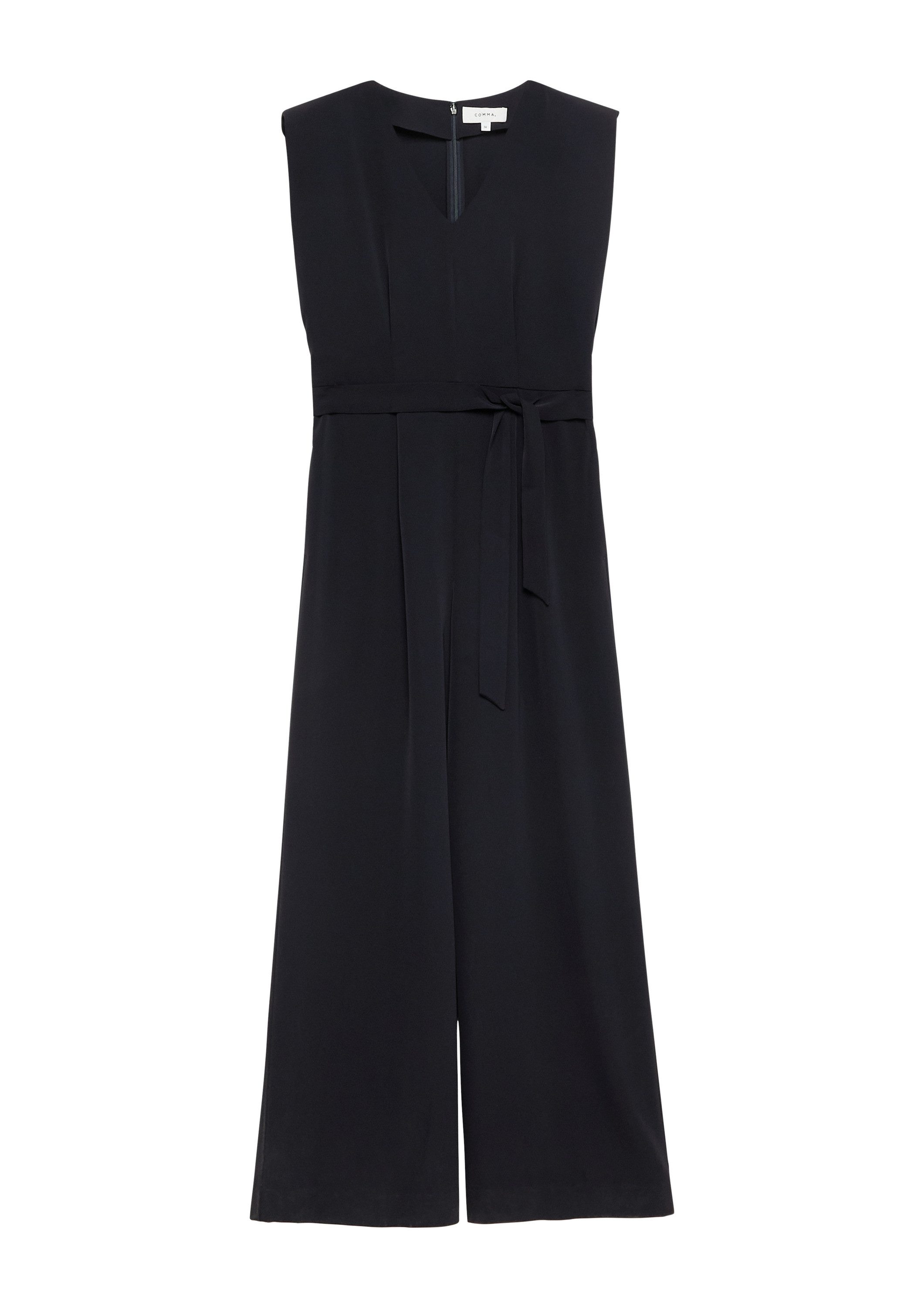 comma Jumpsuit Overall Jumpsuit mit Wide Leg