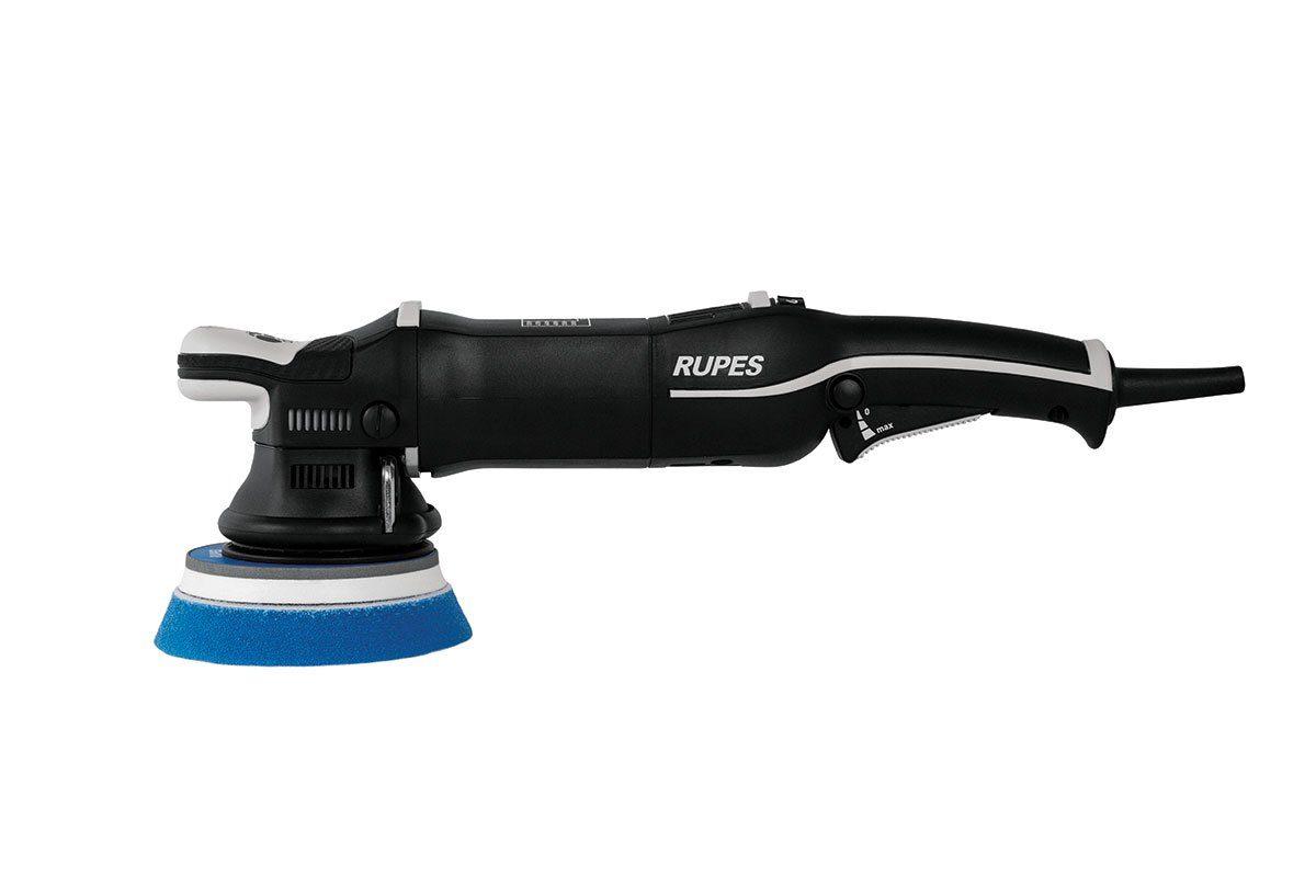 RUPES Professional Eccentric Polisher LHR 15 Mark 3, LHR15III/STD, 3000 rpm, 5200 max. rpm, Ø 125 mm, Free-running - Ergonomic - Speed ​​control